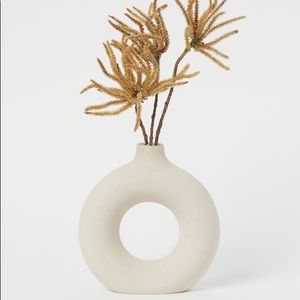 NWT H&M CIRCULAR VASE